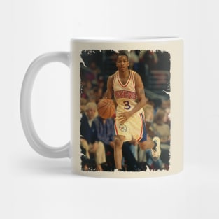 Allen Iverson - Vintage Design Of Basketball Mug